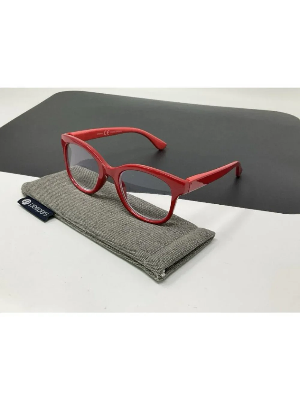 Peepers Grandview Reading Glasses   Blue Light Red Pink Retired Color + 2.00